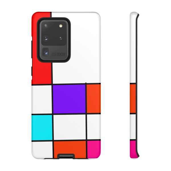 Rainbow Designs Mondrian Art On Tough Cases Custom Phone Cases For iPhone Google Pixel and Samsung Series - Image 27