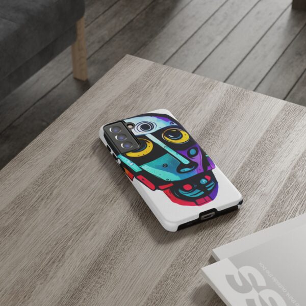 Rainbow Designs Robot On Tough Cases Custom Phone Cases For iPhone Google Pixel and Samsung Series - Image 82