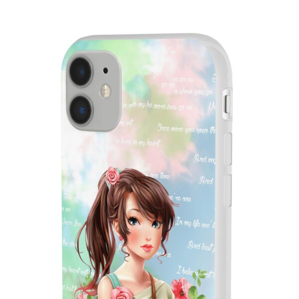 Girl With Flowers Flexi Cases for Samsung and iPhone - Image 35