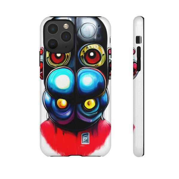 Rainbow Designs Robot On Tough Cases Custom Phone Cases For iPhone Google Pixel and Samsung Series - Image 21