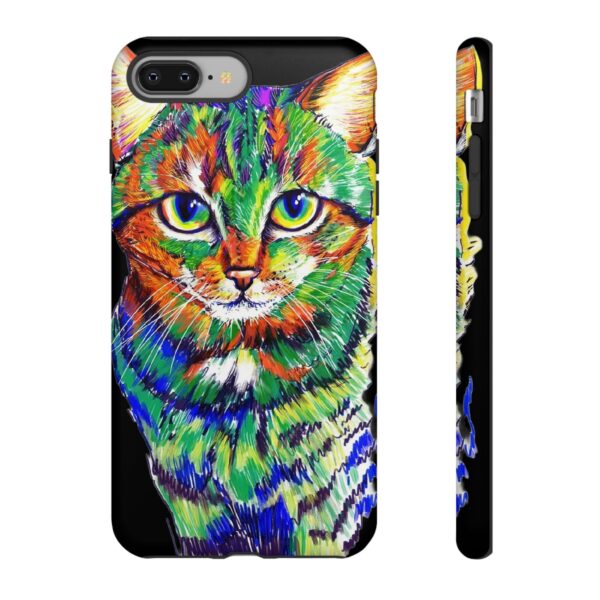 Rainbow Designs Master Cat On Tough Cases Custom Phone Cases For iPhone Google Pixel and Samsung Series - Image 4