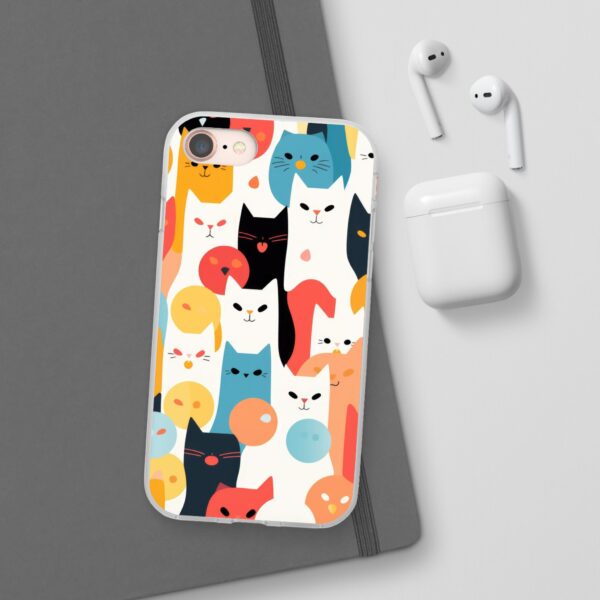 Cute Kitten Flexi Cases 4 For iPhone and Samsung - Image 3