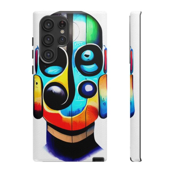 Rainbow Designs Robot On Tough Cases Custom Phone Cases For iPhone Google Pixel and Samsung Series - Image 93