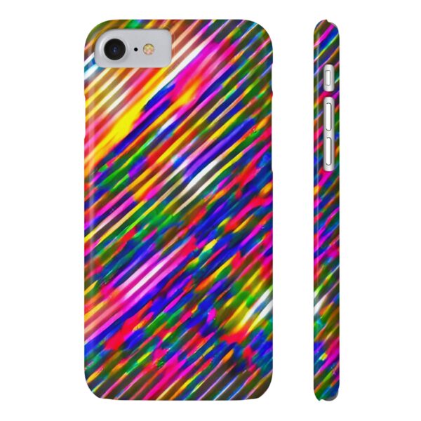 Rainbow Designs Abstract Colorful Design On Slim Phone Cases Case-Mate Custom Phone Cases For iPhone and Samsung Series - Image 2