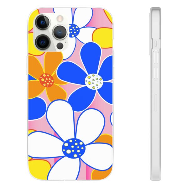 Cartoon Flowers Flexi Cases For iPhone and Samsung - Image 52