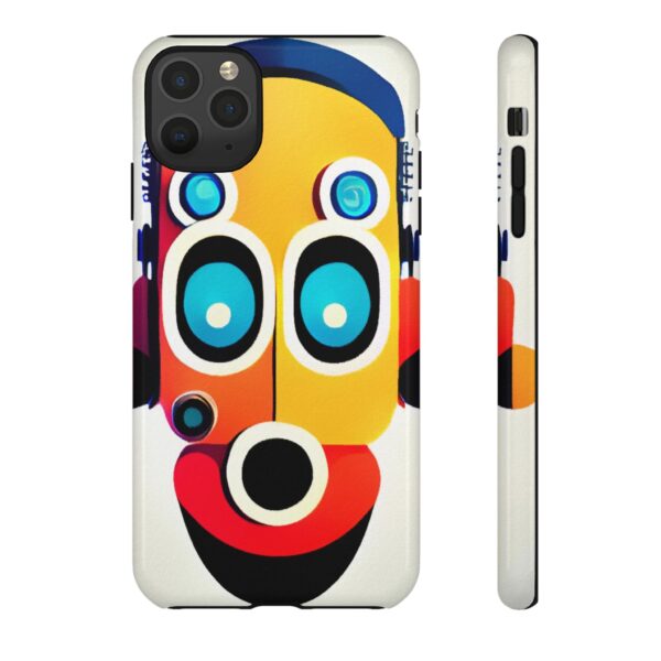 Rainbow Designs Robot On Tough Cases Custom Phone Cases For iPhone Google Pixel and Samsung Series - Image 23