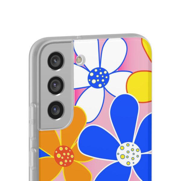 Cartoon Flowers Flexi Cases For iPhone and Samsung - Image 192