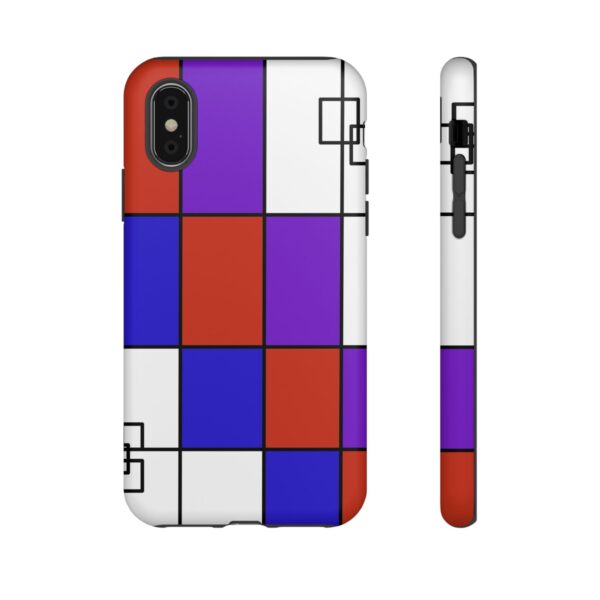 Rainbow Designs Mondrian Art On Tough Cases Custom Phone Cases For iPhone Google Pixel and Samsung Series - Image 10