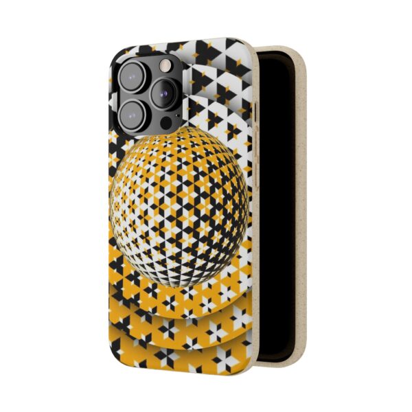 Yellow Gold Sphere Biodegradable Cases For iPhone and Samsung - Image 78