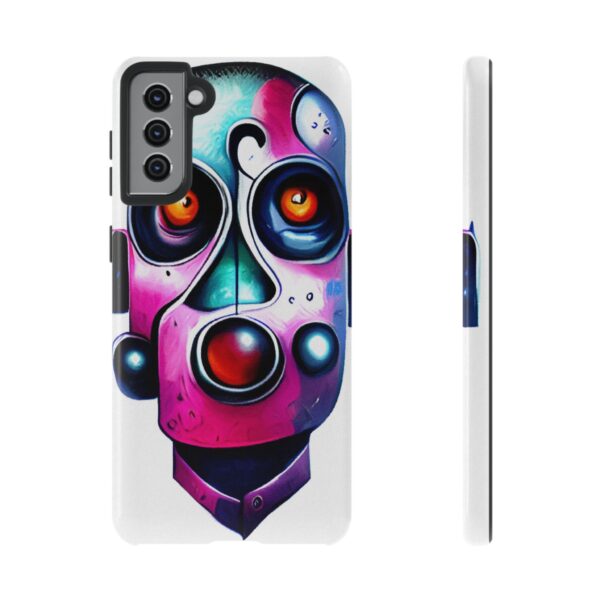 Rainbow Designs Robot On Tough Cases Custom Phone Cases For iPhone Google Pixel and Samsung Series - Image 59