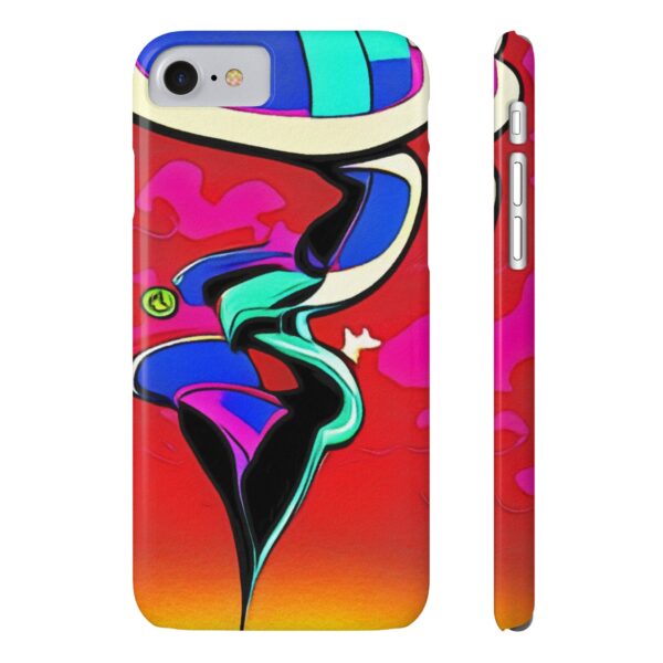 Rainbow Designs Digital Art On Slim Phone Cases Case-Mate Custom Phone Cases For iPhone and Samsung Series - Image 2