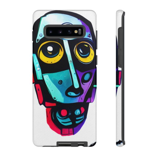 Rainbow Designs Robot On Tough Cases Custom Phone Cases For iPhone Google Pixel and Samsung Series - Image 15