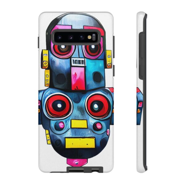 Rainbow Designs Robot On Tough Cases Custom Phone Cases For iPhone Google Pixel and Samsung Series - Image 15