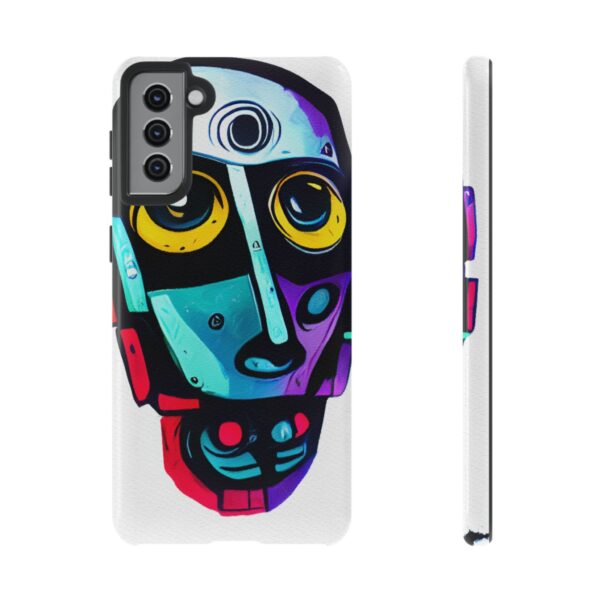 Rainbow Designs Robot On Tough Cases Custom Phone Cases For iPhone Google Pixel and Samsung Series - Image 59