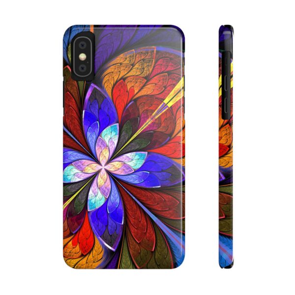 Rainbow Designs Flowers On Slim Phone Cases Case-Mate Custom Phone Cases For iPhone and Samsung Series - Image 7