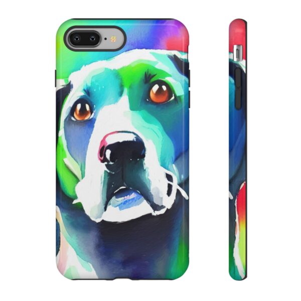 Dog Portrait On Tough Cases Custom Phone Cases For iPhone Google Pixel and Samsung Series - Image 3