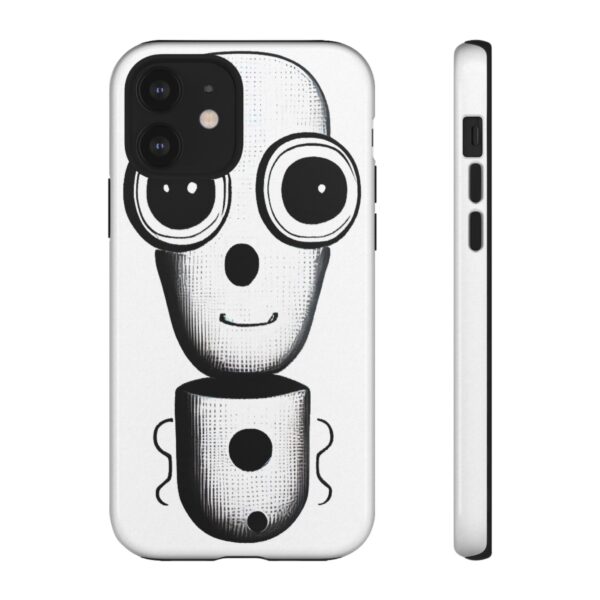 Rainbow Designs Robot On Tough Cases Custom Phone Cases For iPhone Google Pixel and Samsung Series - Image 33