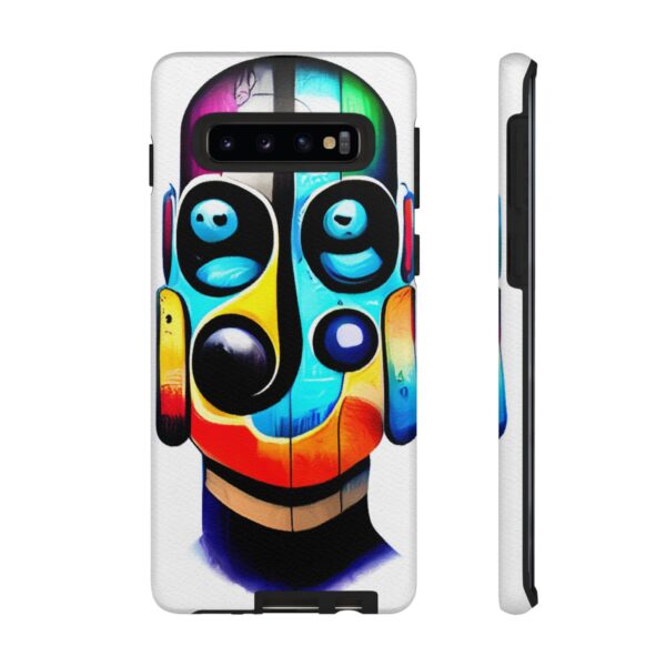 Rainbow Designs Robot On Tough Cases Custom Phone Cases For iPhone Google Pixel and Samsung Series - Image 18