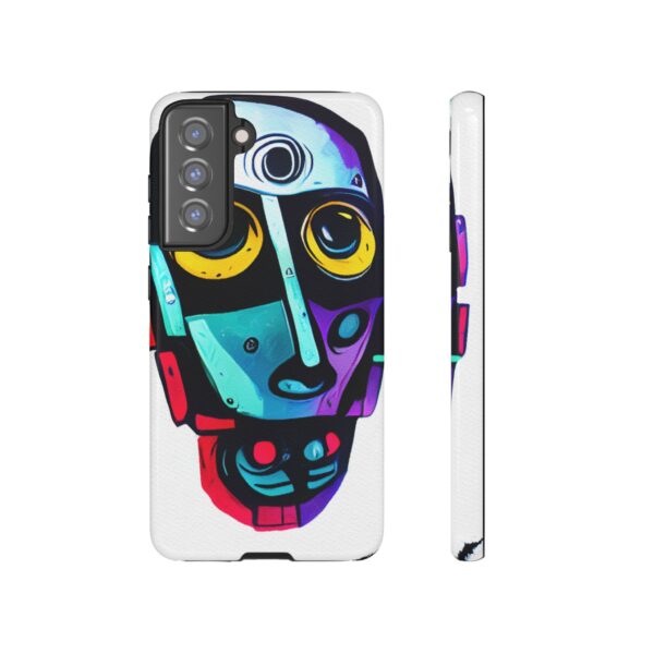 Rainbow Designs Robot On Tough Cases Custom Phone Cases For iPhone Google Pixel and Samsung Series - Image 79