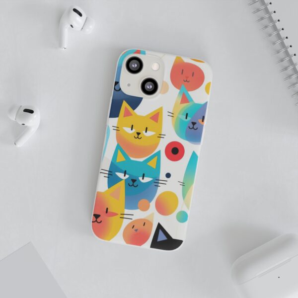 Funny Cat Flexi Cases For iPhone and Samsung - Image 132