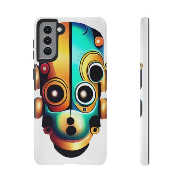 Rainbow Designs Robot On Tough Cases Custom Phone Cases For iPhone Google Pixel and Samsung Series - Image 61