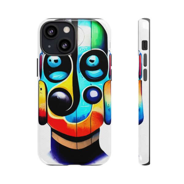 Rainbow Designs Robot On Tough Cases Custom Phone Cases For iPhone Google Pixel and Samsung Series - Image 43