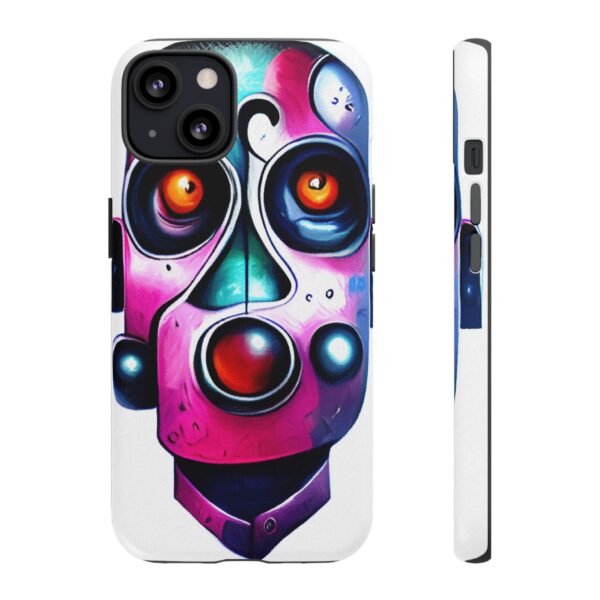 Rainbow Designs Robot On Tough Cases Custom Phone Cases For iPhone Google Pixel and Samsung Series - Image 41