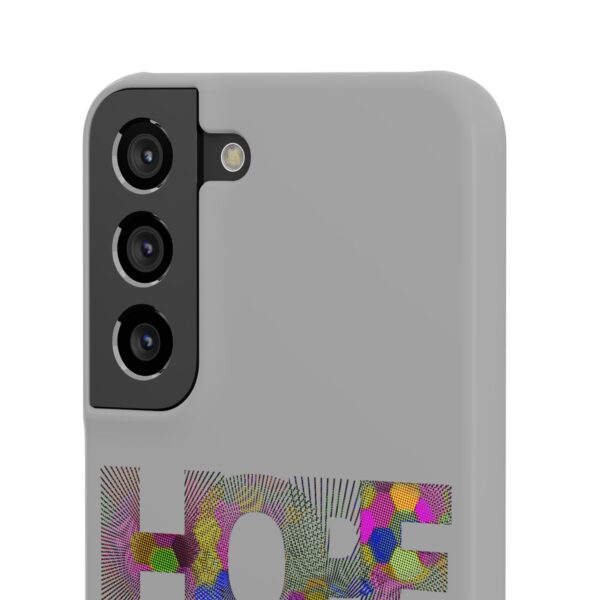 Rainbow Designs "HOPE" On Snap Cases For iPhone  and Samsung - Image 125