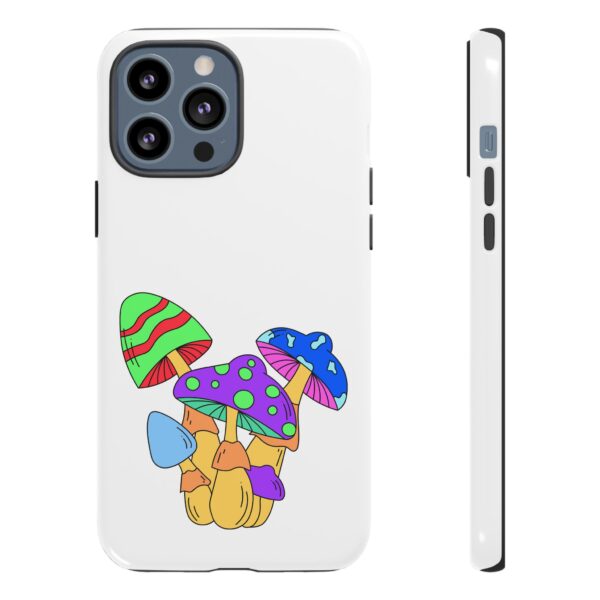 Rainbow Designs Mushrooms On Tough Cases Custom Phone Cases For iPhone and Samsung Series. - Image 51