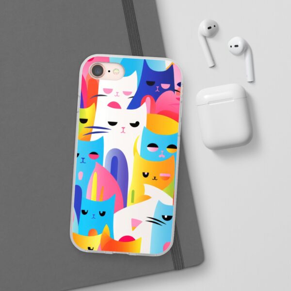 Cute Kitten Flexi Cases 1 For iPhone and Samsung - Image 97