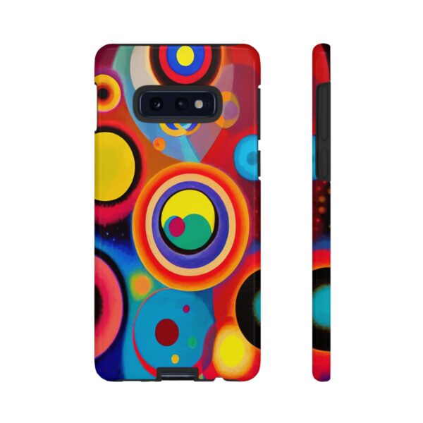 Rainbow Designs Circles in Circles On Tough Cases Custom Phone Cases For iPhone Google Pixel and Samsung Series - Image 13