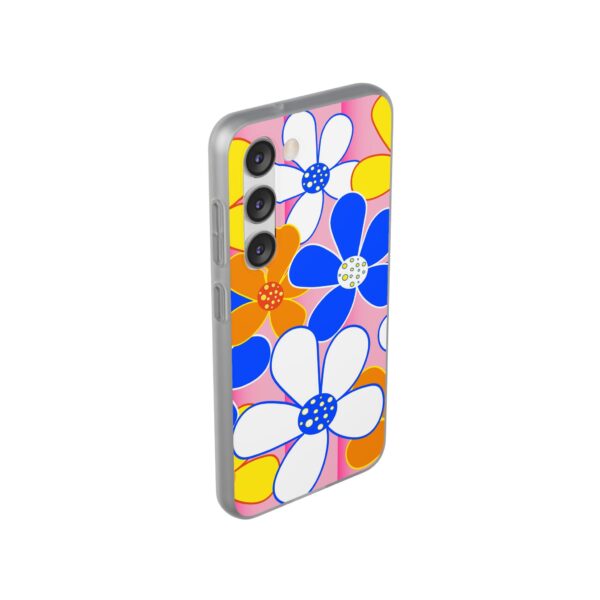 Cartoon Flowers Flexi Cases For iPhone and Samsung - Image 215