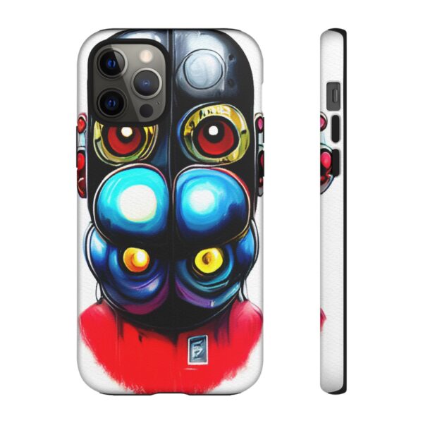 Rainbow Designs Robot On Tough Cases Custom Phone Cases For iPhone Google Pixel and Samsung Series - Image 36