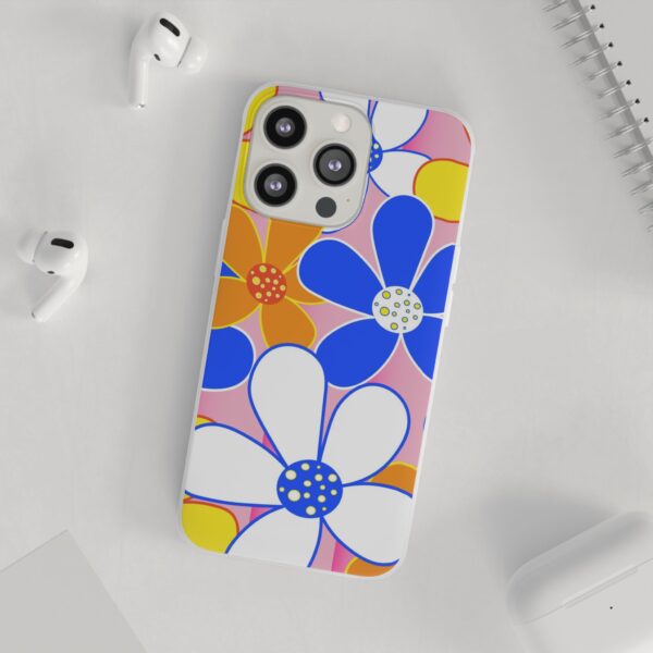 Cartoon Flowers Flexi Cases For iPhone and Samsung - Image 149