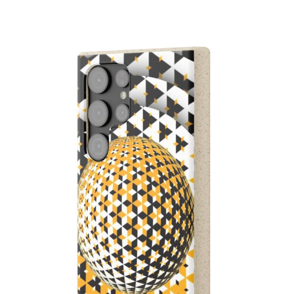 Yellow Gold Sphere Biodegradable Cases For iPhone and Samsung - Image 151