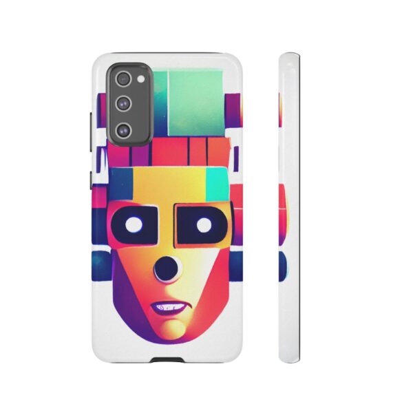 Rainbow Designs Robot On Tough Cases Custom Phone Cases For iPhone Google Pixel and Samsung Series - Image 75