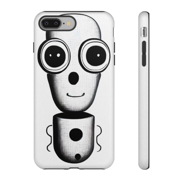 Rainbow Designs Robot On Tough Cases Custom Phone Cases For iPhone Google Pixel and Samsung Series - Image 4