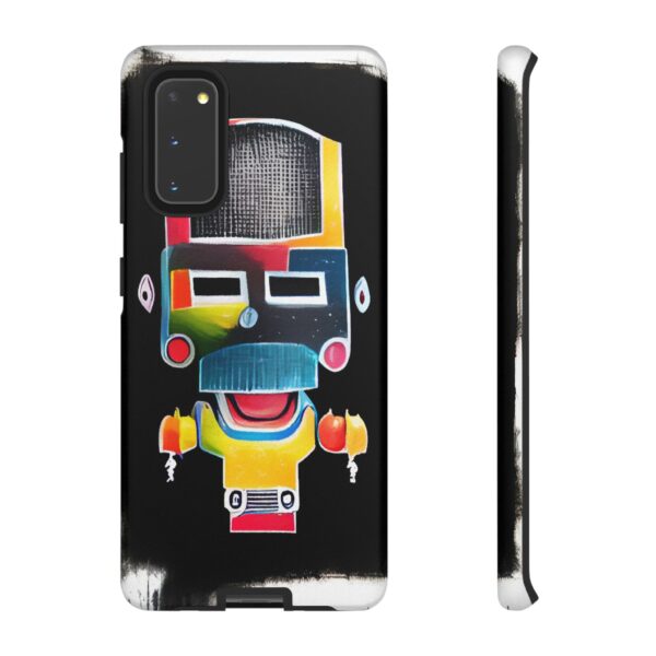 Rainbow Designs Robot On Tough Cases Custom Phone Cases For iPhone Google Pixel and Samsung Series - Image 26