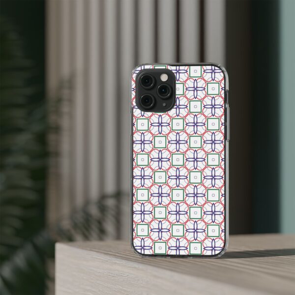 Intricate Geometric Design Clear Cases For iPhone & Samsung - Image 39