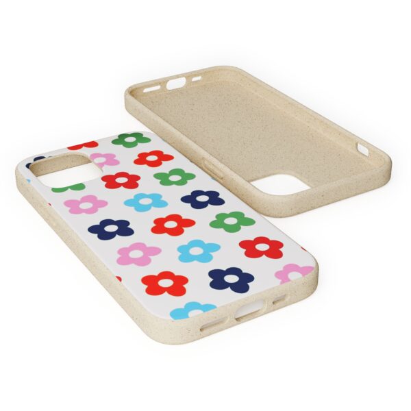 Modern Flower Pattern Biodegradable Cases 🌿🌼 For iPhone and Samsung! 📱🌿 - Image 44