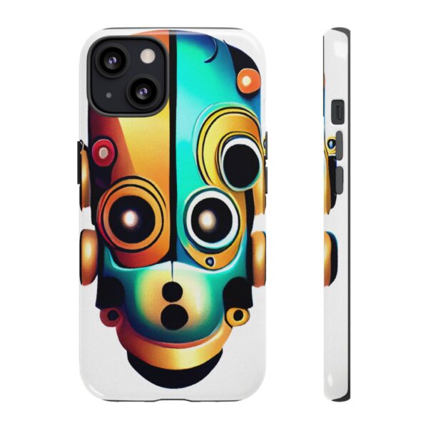 Rainbow Designs Robot On Tough Cases Custom Phone Cases For iPhone Google Pixel and Samsung Series - Image 39