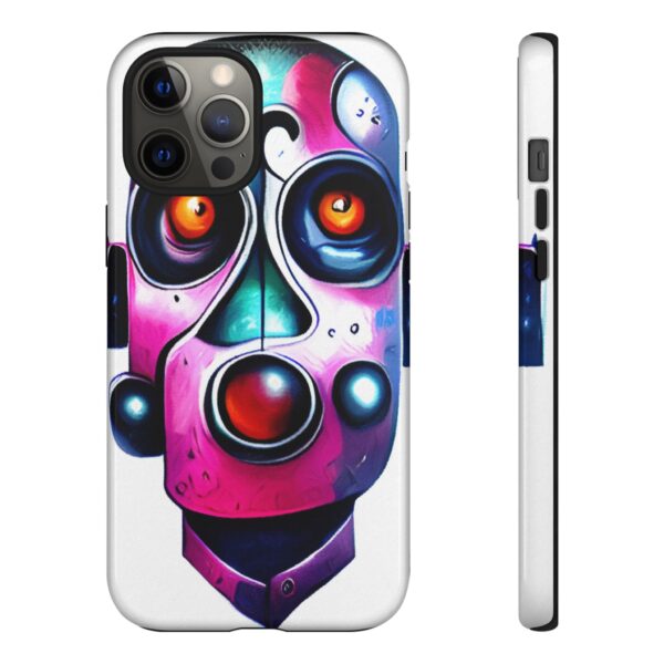 Rainbow Designs Robot On Tough Cases Custom Phone Cases For iPhone Google Pixel and Samsung Series - Image 37