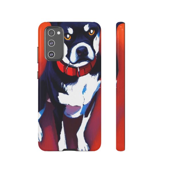 Rainbow Designs Dog Portrait On Tough Cases Custom Phone Cases For iPhone Google Pixel and Samsung Series. - Image 75