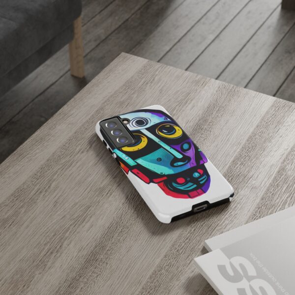 Rainbow Designs Robot On Tough Cases Custom Phone Cases For iPhone Google Pixel and Samsung Series - Image 80