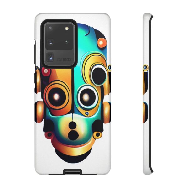 Rainbow Designs Robot On Tough Cases Custom Phone Cases For iPhone Google Pixel and Samsung Series - Image 27