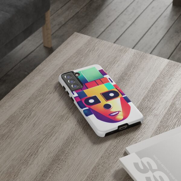 Rainbow Designs Robot On Tough Cases Custom Phone Cases For iPhone Google Pixel and Samsung Series - Image 82