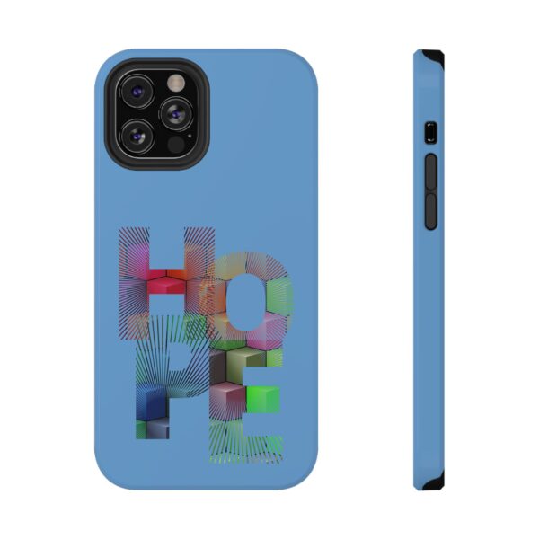 Rainbow Designs "HOPE" On Impact-Resistant Cases For Samsung and iPhone Light Blue - Image 51