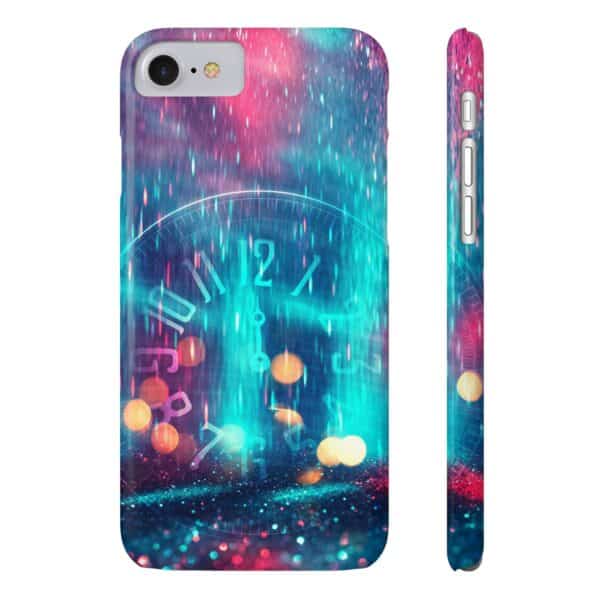 Rainbow Designs Antique Clock On Slim Phone Cases Case-Mate Custom Phone Cases For iPhone and Samsung Series - Image 2