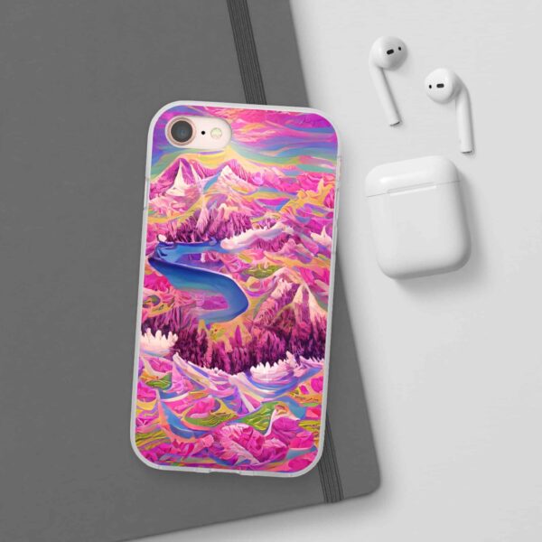 Rainbow Designs Colorful Nature On Flexi Cases Custom Phone Cases For iPhone and Samsung Series - Image 3