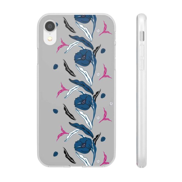 Rainbow Designs Blue Poppies On Flexi Cases Custom Phone Cases For iPhone and Samsung Series - Image 103